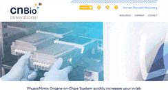 Desktop Screenshot of cn-bio.com